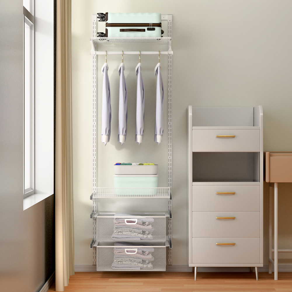 steel closet system