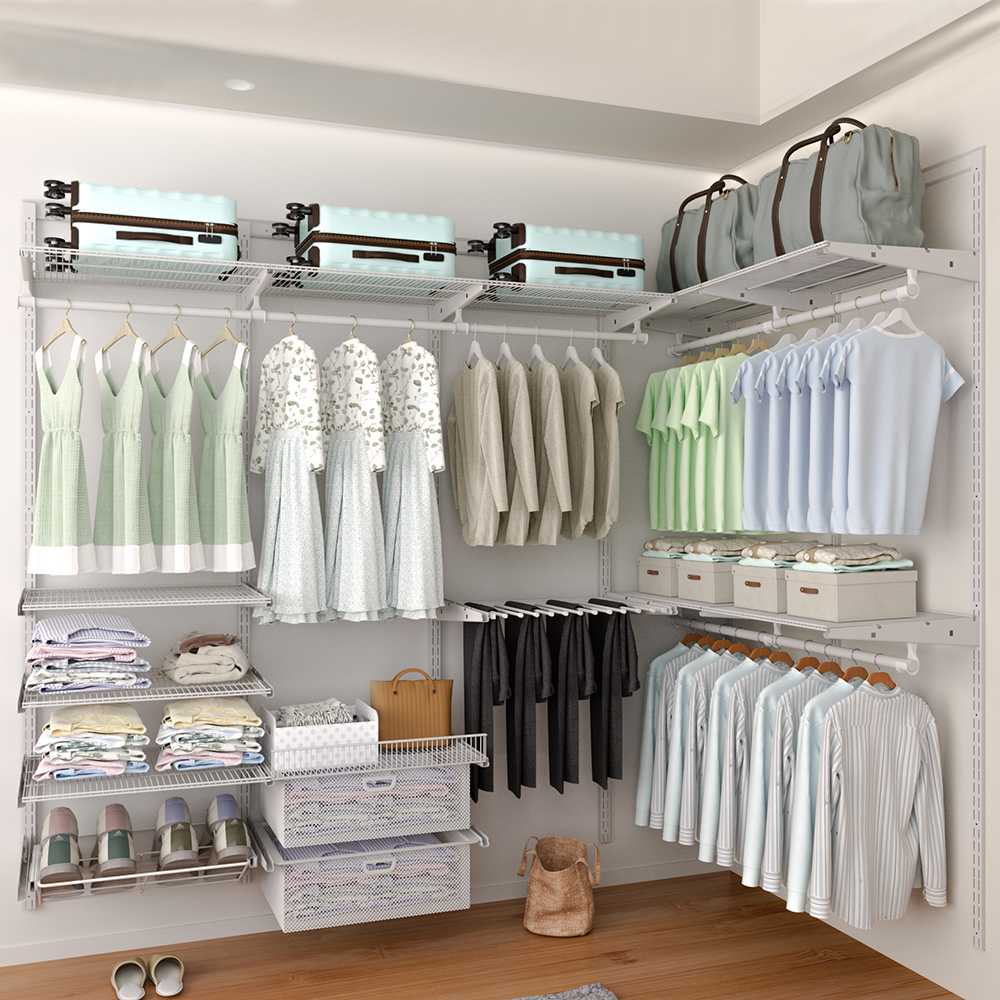 Modular-Wire-Mesh-Closet-System Modular Wire Mesh Closet System