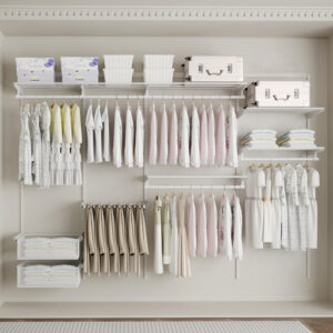 Flexible DIY Metal Closet Shelving System