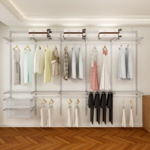 DIY Wall Rack Closet Systems