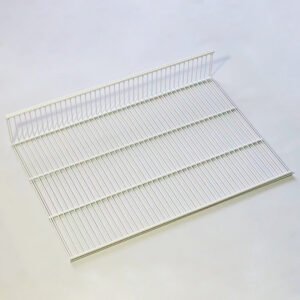 L shape wire shelving