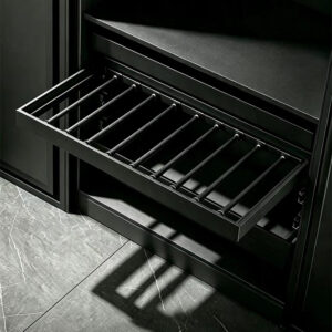 pull out pants rack